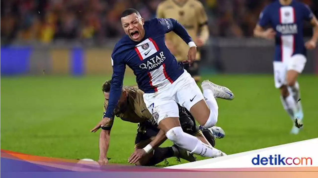 PSG Telan Kekalahan Pertama, Mbappe Tak Berkutik