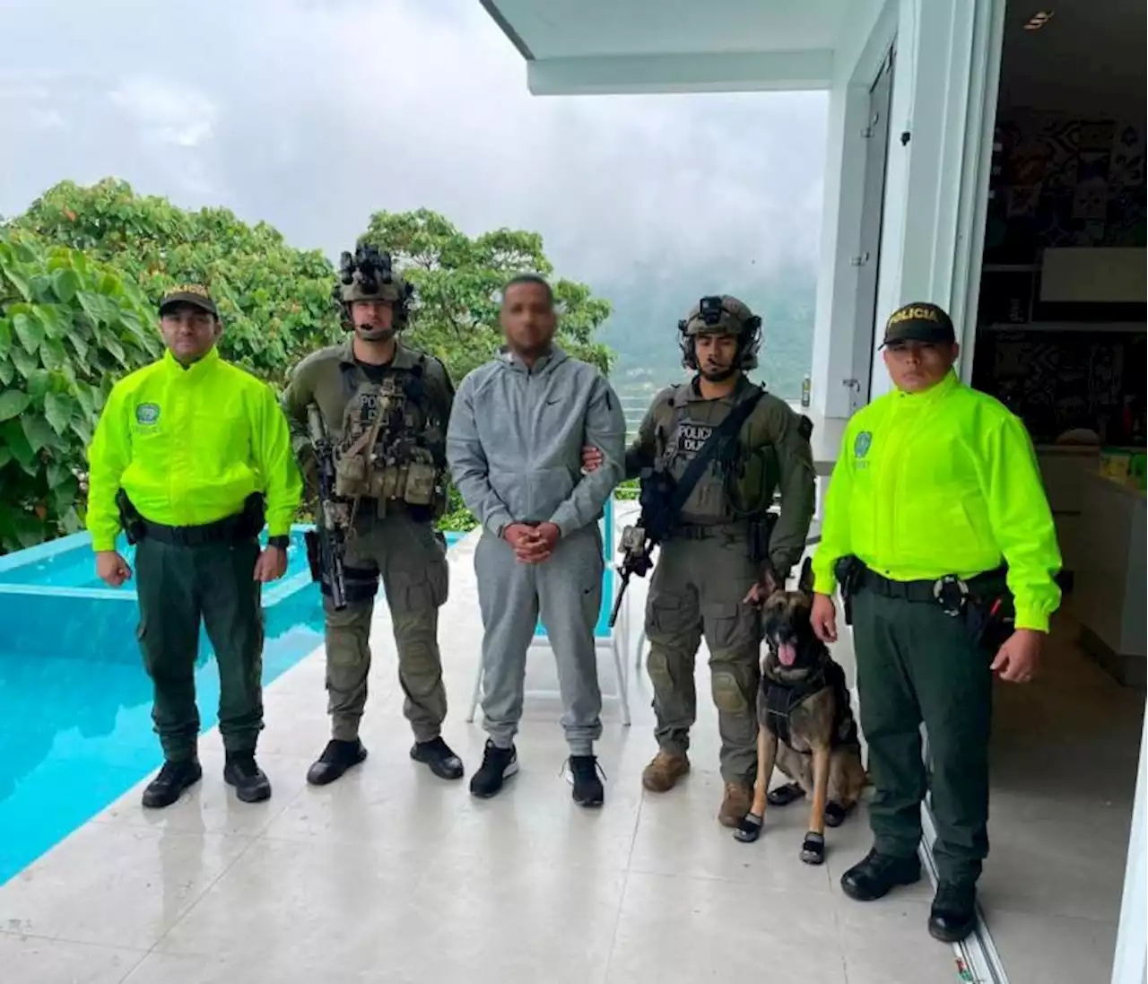 Video: en una lujosa finca y acompañado por su esposa cayó ‘Paty Paty’