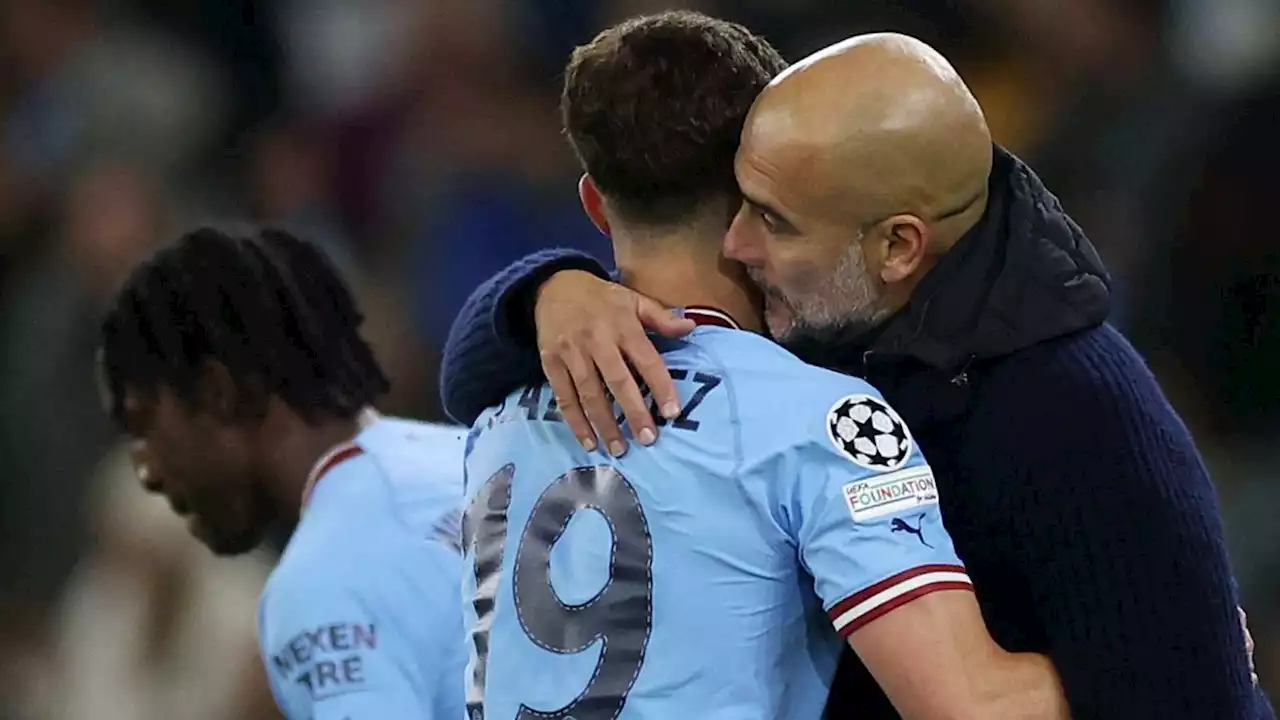 Pep Guardiola notes Julian Alvarez concern after he was 'needed' off bench against Everton