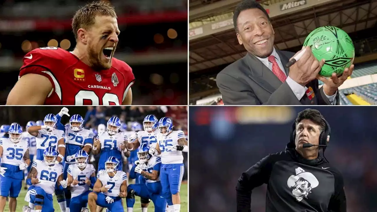 Cardinals' J.J. Watt to retire, legendary soccer player Pelé dies: top sports stories