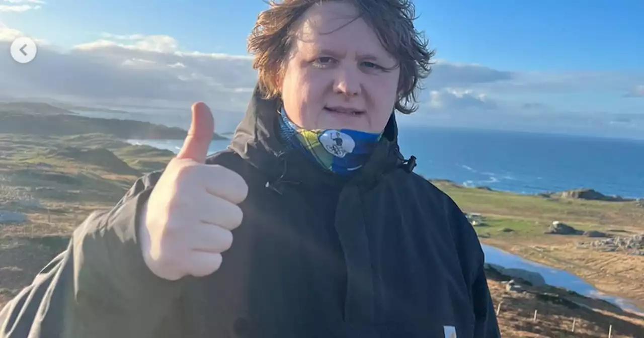 Lewis Capaldi hikes with 'girlfriend' to raise funds for Doddie Aid