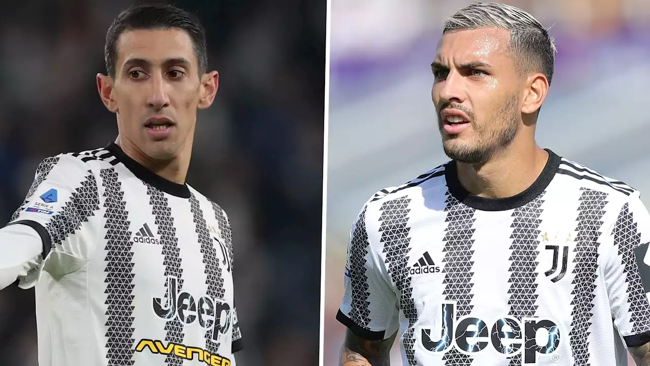 La Juventus riaccoglie Di Maria e Paredes: sono tornati alla Continassa | Goal.com Italia