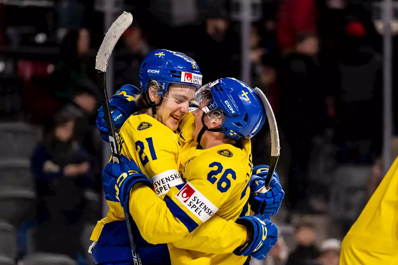 Sverige sänkte Finland – klart för JVM-semifinal