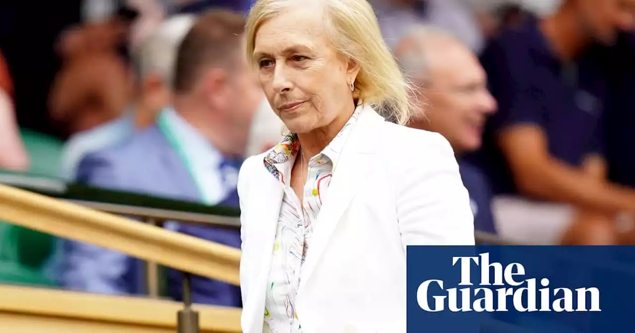 Martina Navratilova diagnosed with early-stage throat and breast cancers