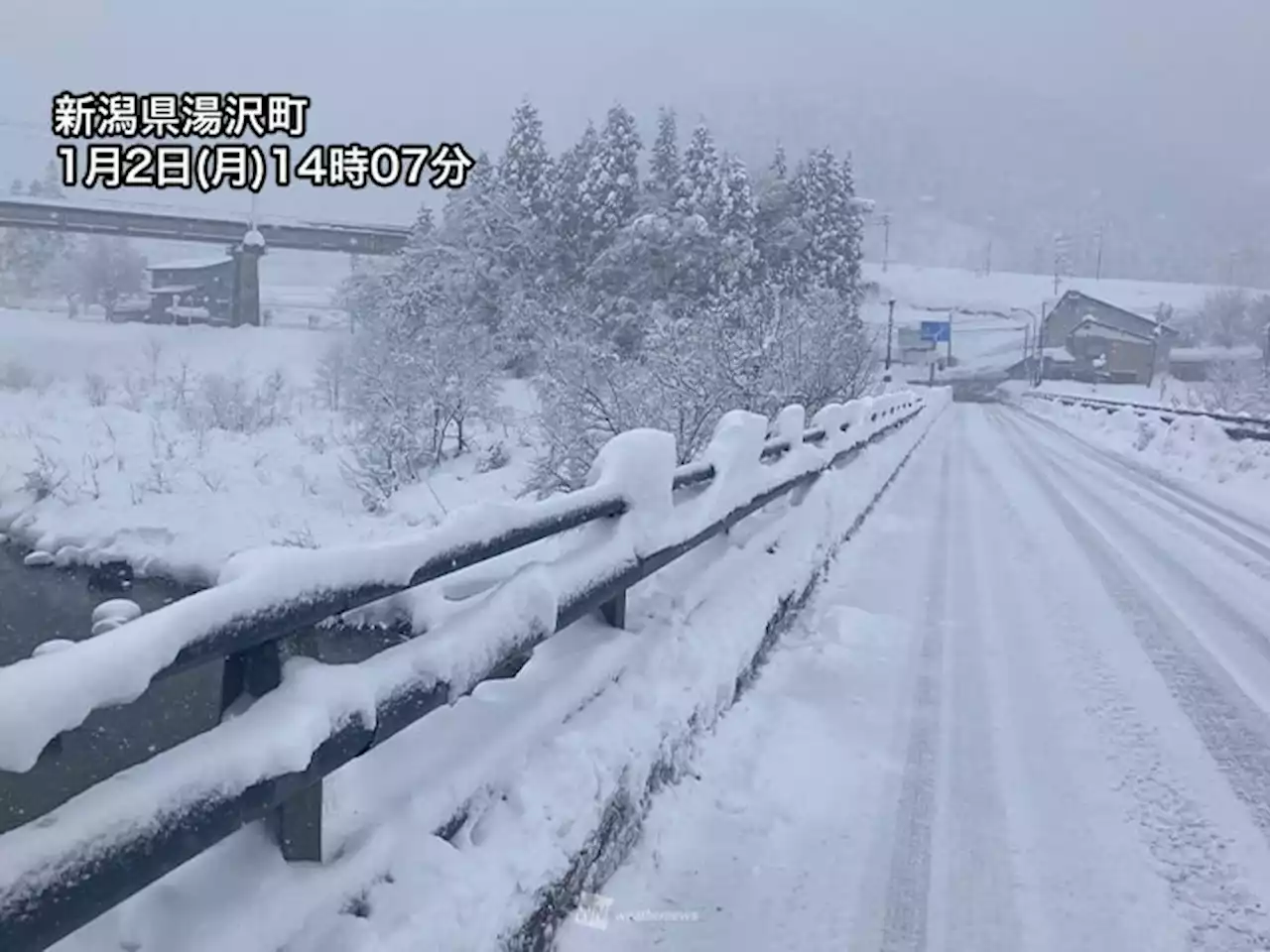 雪が少なかった新潟山沿いで積雪急増 4日(水)にかけて吹雪や強雪に警戒 - トピックス｜Infoseekニュース