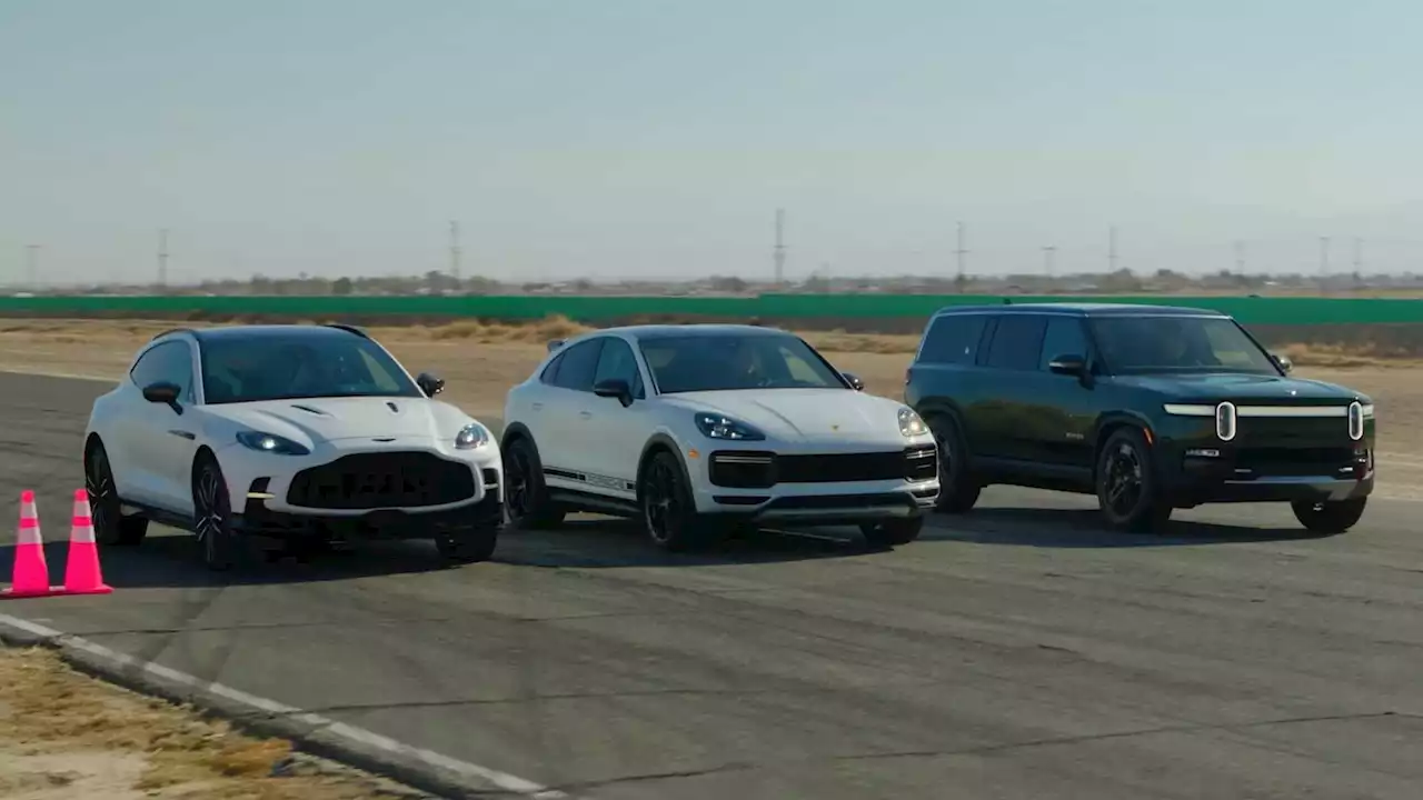 Watch Rivian R1T Raced Against Two Of The World’s Quickest Accelerating SUVs