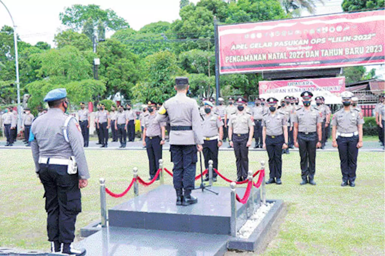 44 Personel Polres Naik Pangkat