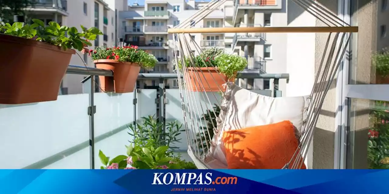 8 Ide Dekorasi Balkon Sempit yang Nyaman dan Sedap Dipandang