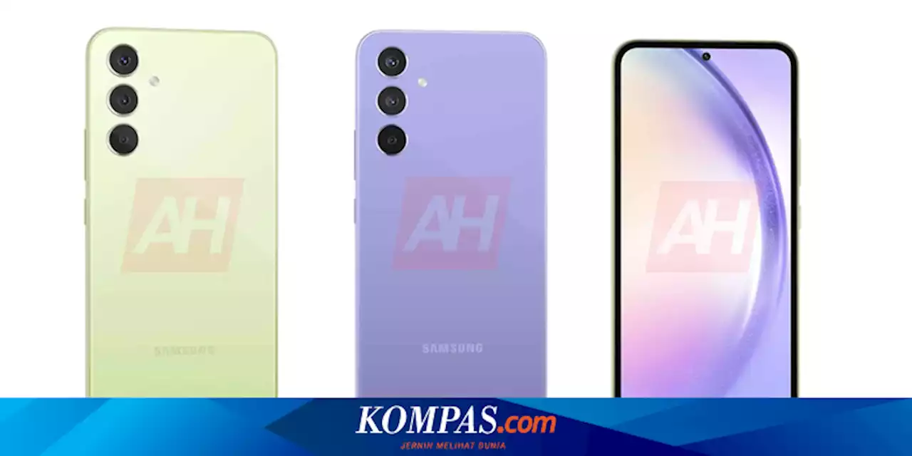 Inikah Wujud Samsung Galaxy A54 dan A34?