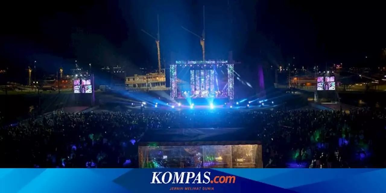 Malam Tahun Baru, 5.000 Wisatawan Kumpul Nonton Konser di Labuan Bajo