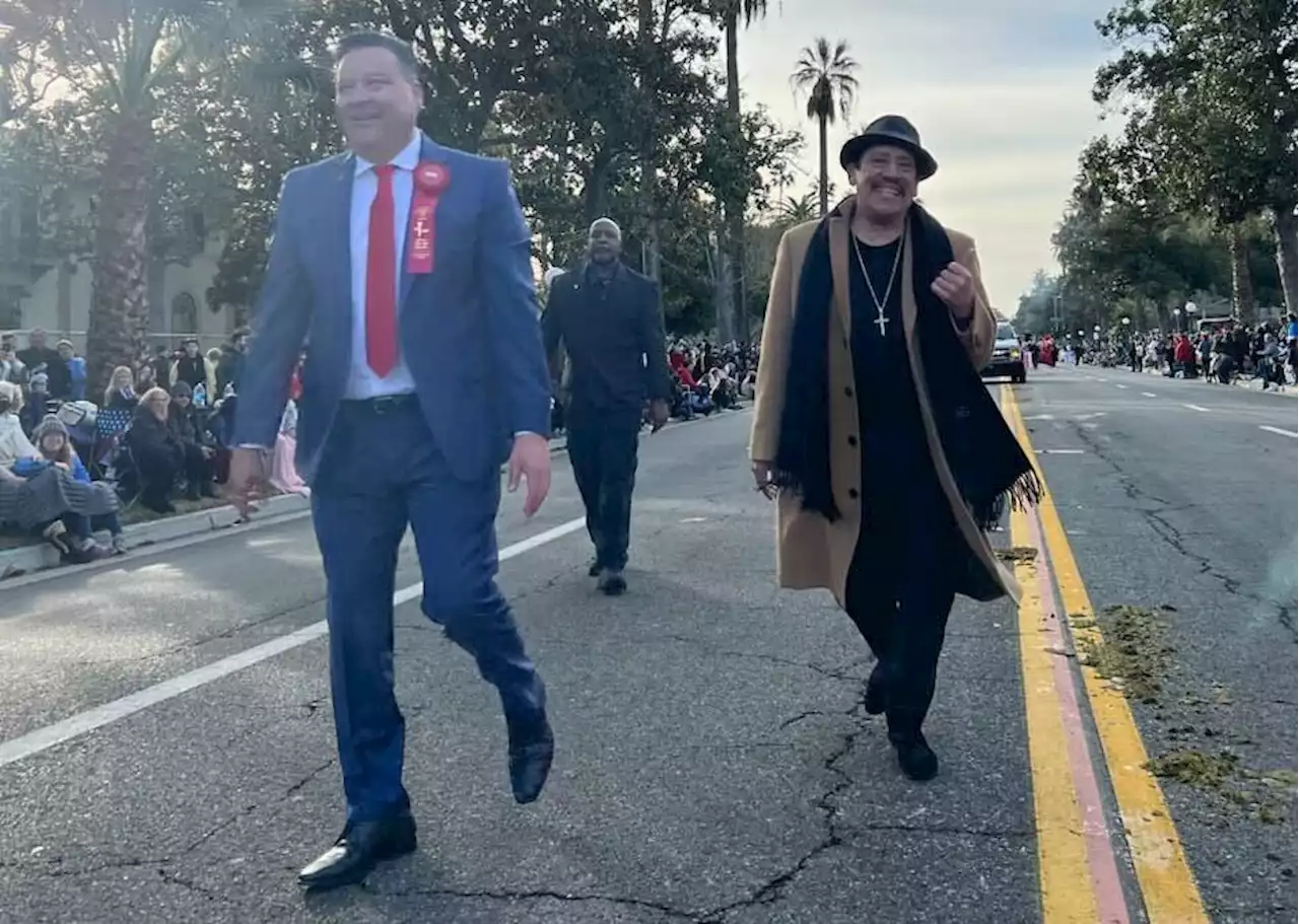 Pasadena’s Mayor Victor Gordo, actor Danny Trejo forced to walk in 134th Rose Parade