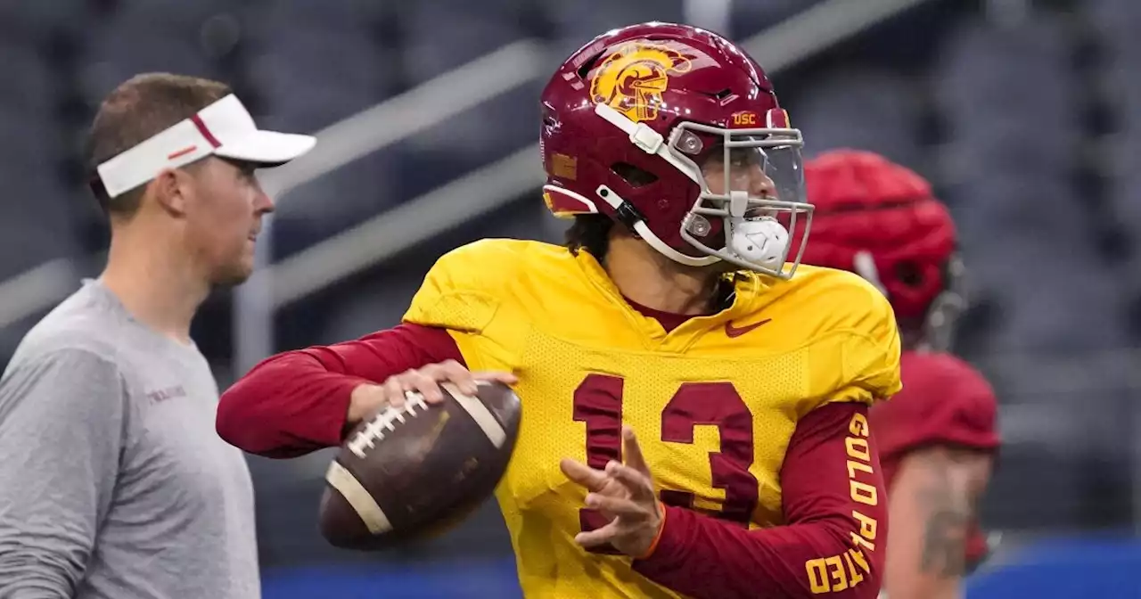 Caleb Williams eager to lead USC in Cotton Bowl: 'I want to play with my guys'