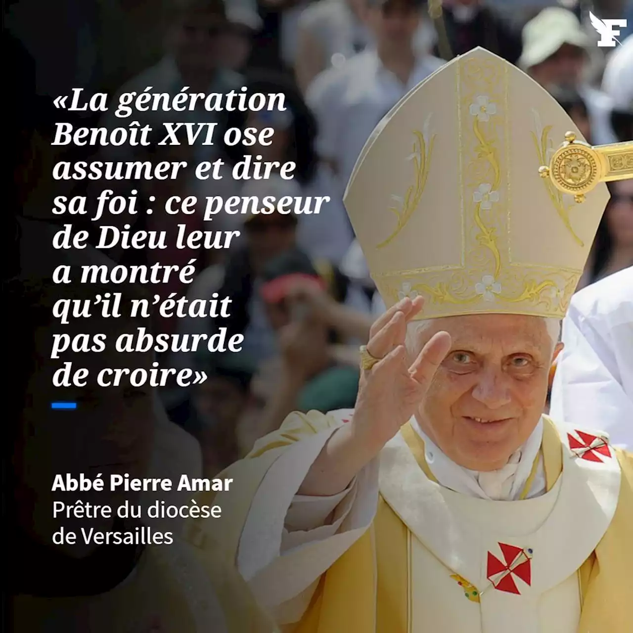 Abbé Pierre Amar: «Orphelins de Benoît XVI»