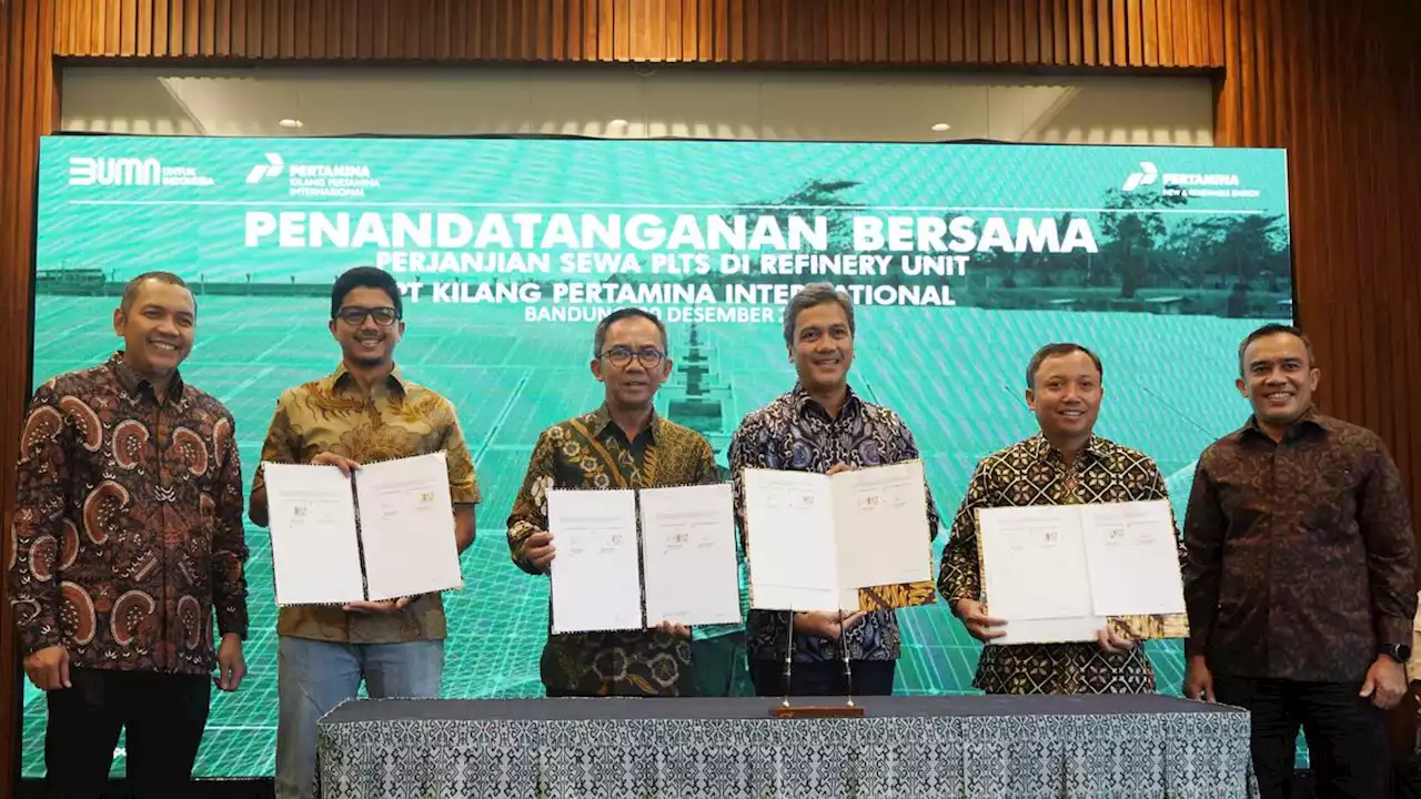 Bangun PLTS di 4 Area Kilang, KPI Gandeng Pertamina NRE