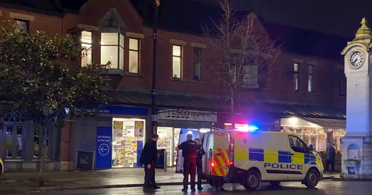 Man arrested for carrying 'sharp object' outside Didsbury Tesco