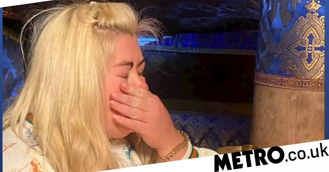 Gemma Collins in tears as she visits the birthplace of Jesus: 'I'm breathless'