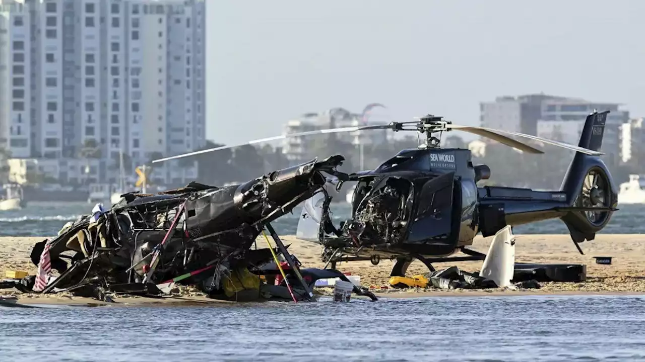 Impresionante choque entre dos helicópteros en Australia: cuatro muertos