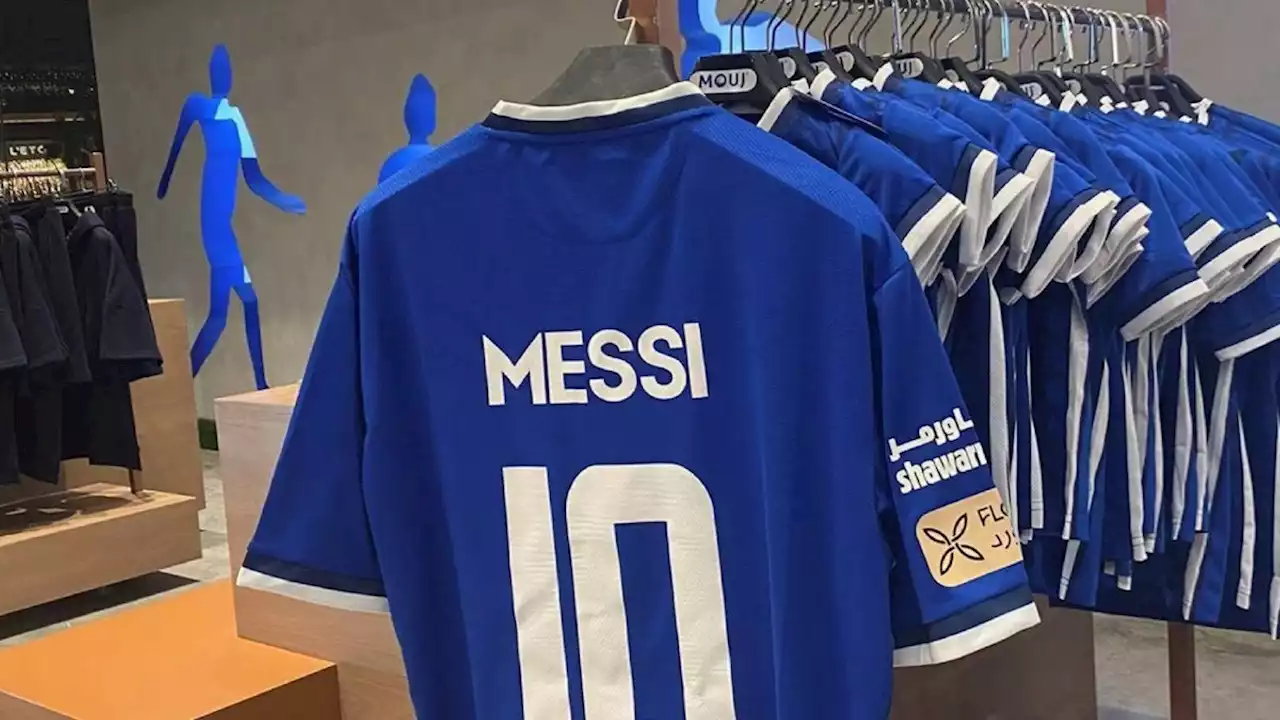 La particular camiseta de Lionel Messi que venden en Arabia Saudita: a qué se debe