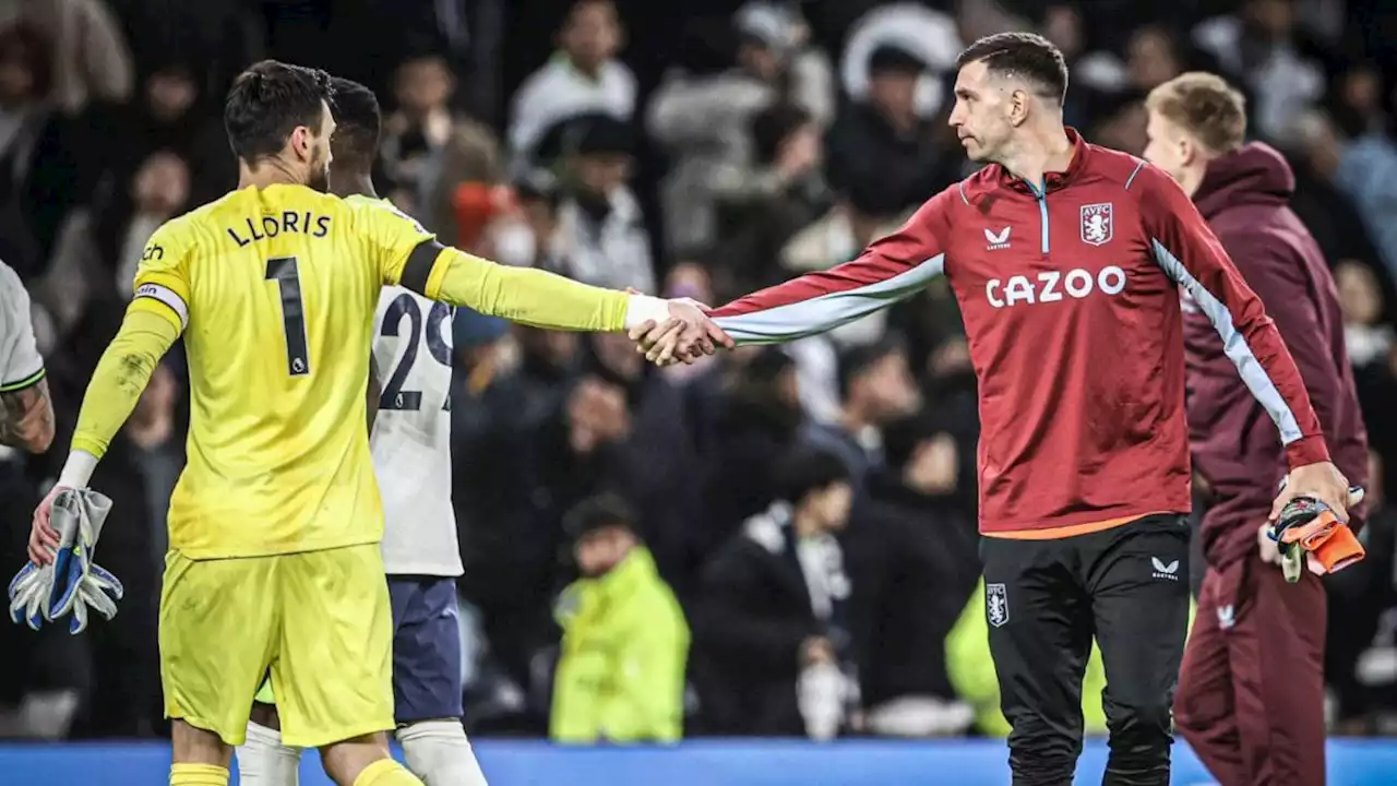 VIDEO: El frío saludo entre el francés Lloris y el Dibu Martínez