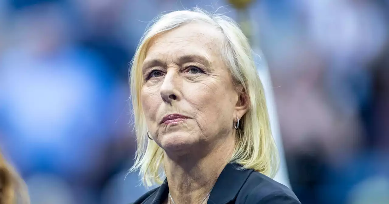 Tennis star Martina Navratilova is diagnosed with throat and breast cancer