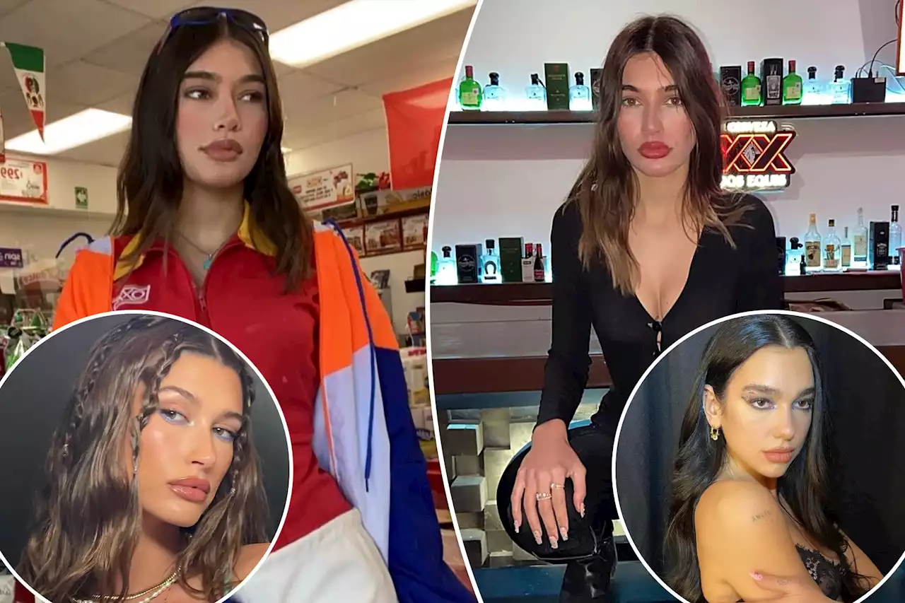 I’m a cashier — but fans call me the Dua Lipa, Hailey Bieber look-alike