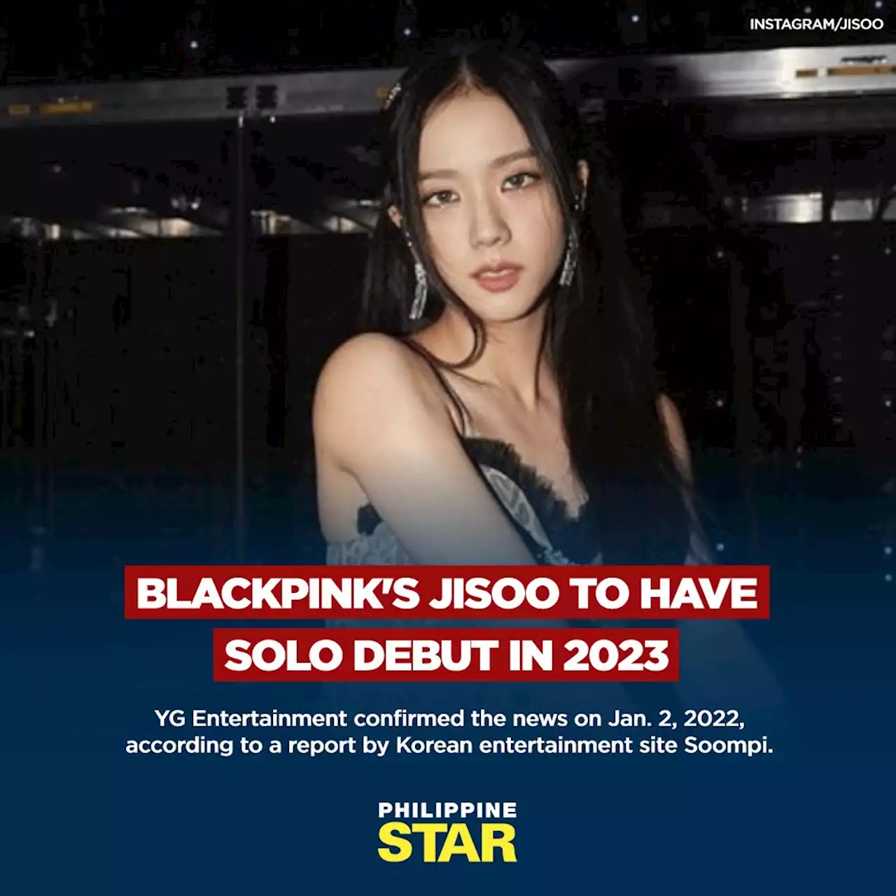 BLACKPINK's Jisoo to have solo debut in 2023