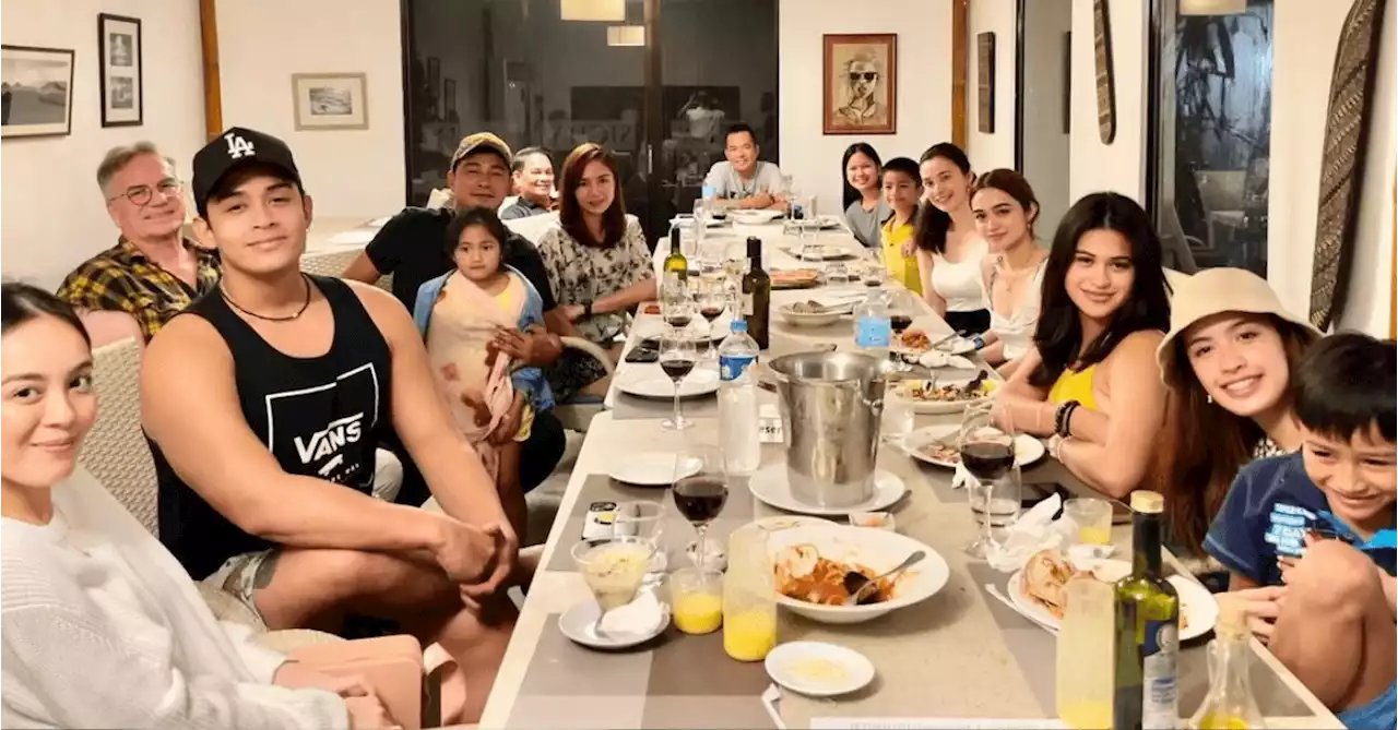 Sunshine Cruz, Cesar Montano join families for New Year's celebration - Latest Chika