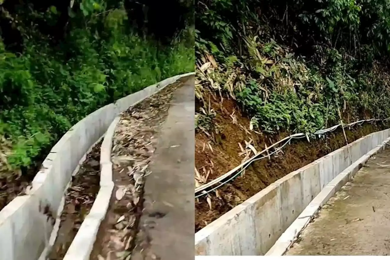 Drainase dan Soil Nailing Dibangun di Ruas Jalan Cadas Pangeran Sumedang demi Antisipasi Longsor - Pikiran-Rakyat.com