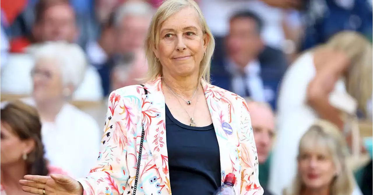 Navratilova diagnosed with throat and breast cancer