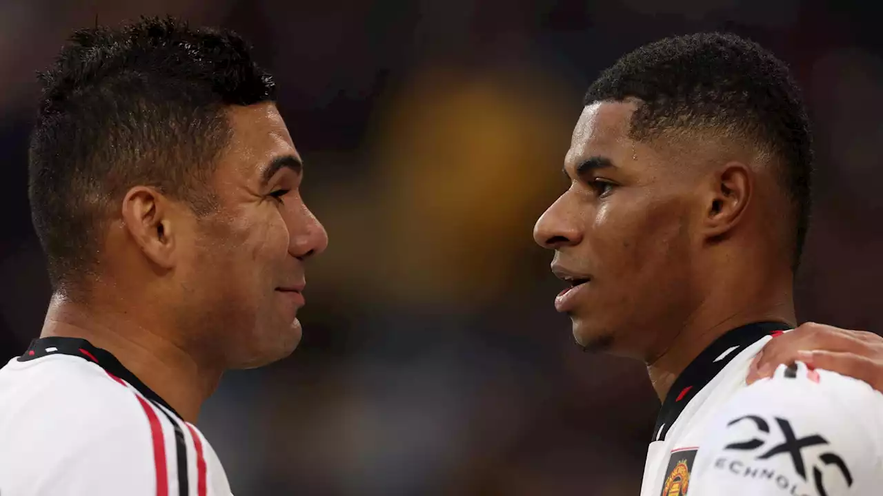 Manchester United: Casemiro 'très surpris' par le niveau de Rashford, qu'il voit dans les cinq meilleurs joueurs du monde