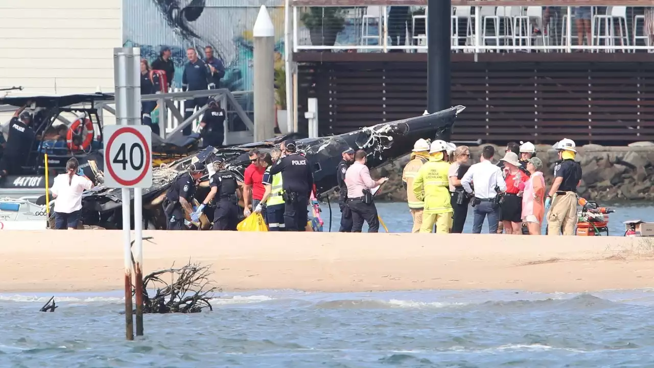 WATCH LIVE: Qld Police update on horror chopper crash