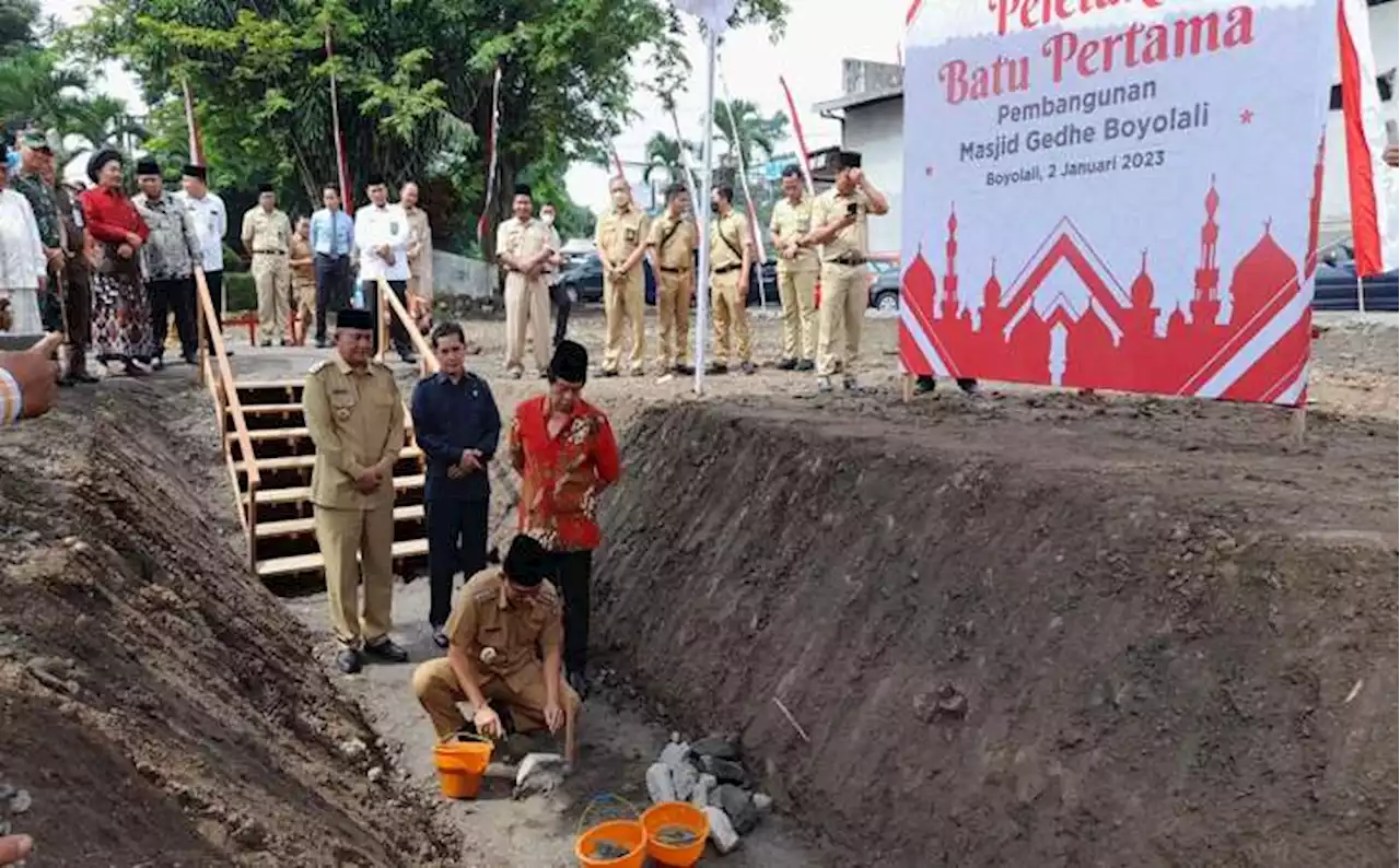 Pembangunan Masjid Gedhe Boyolali Dimulai: Konsep Joglo, Tampung 2.600 Jemaah