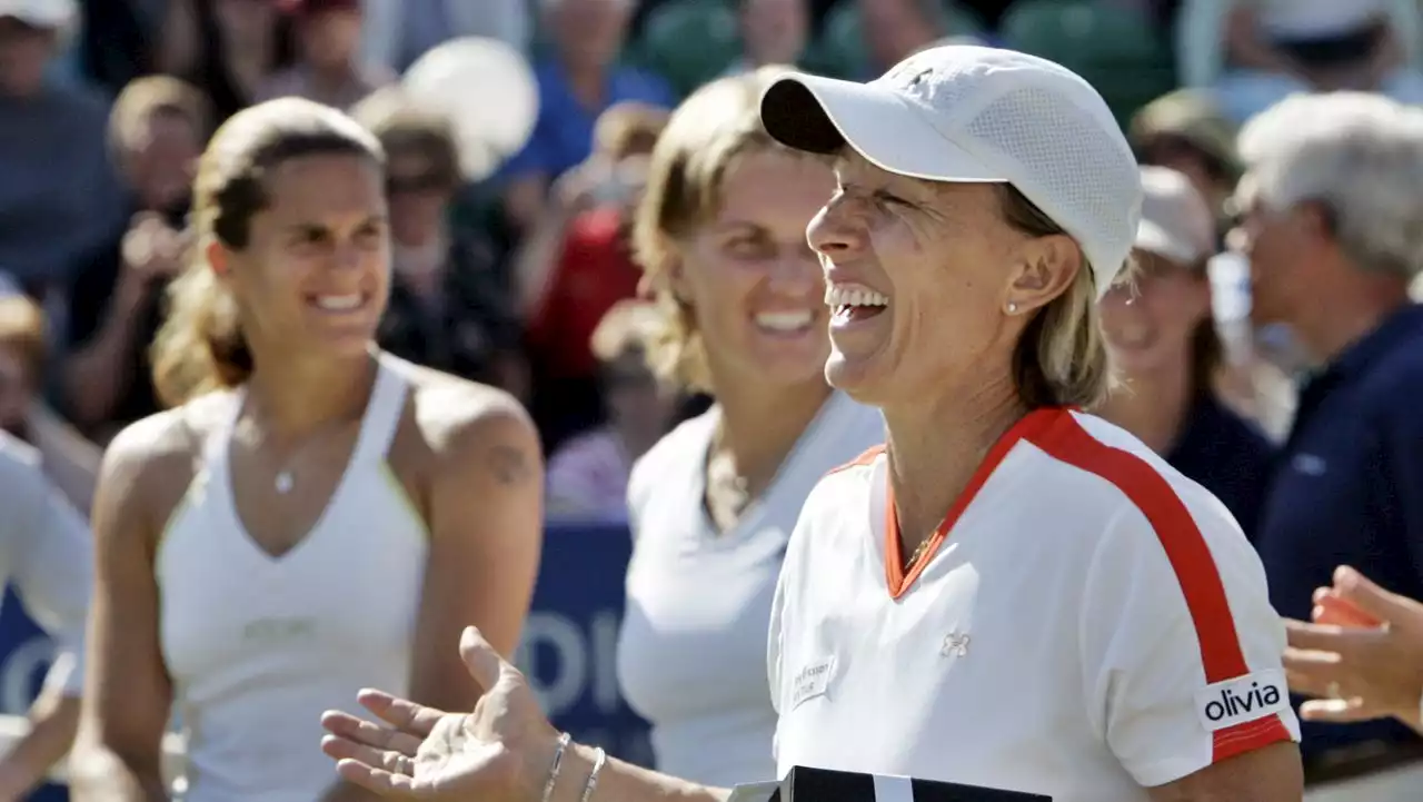 Tennis great Martina Navratilova diagnosed with throat, breast cancer