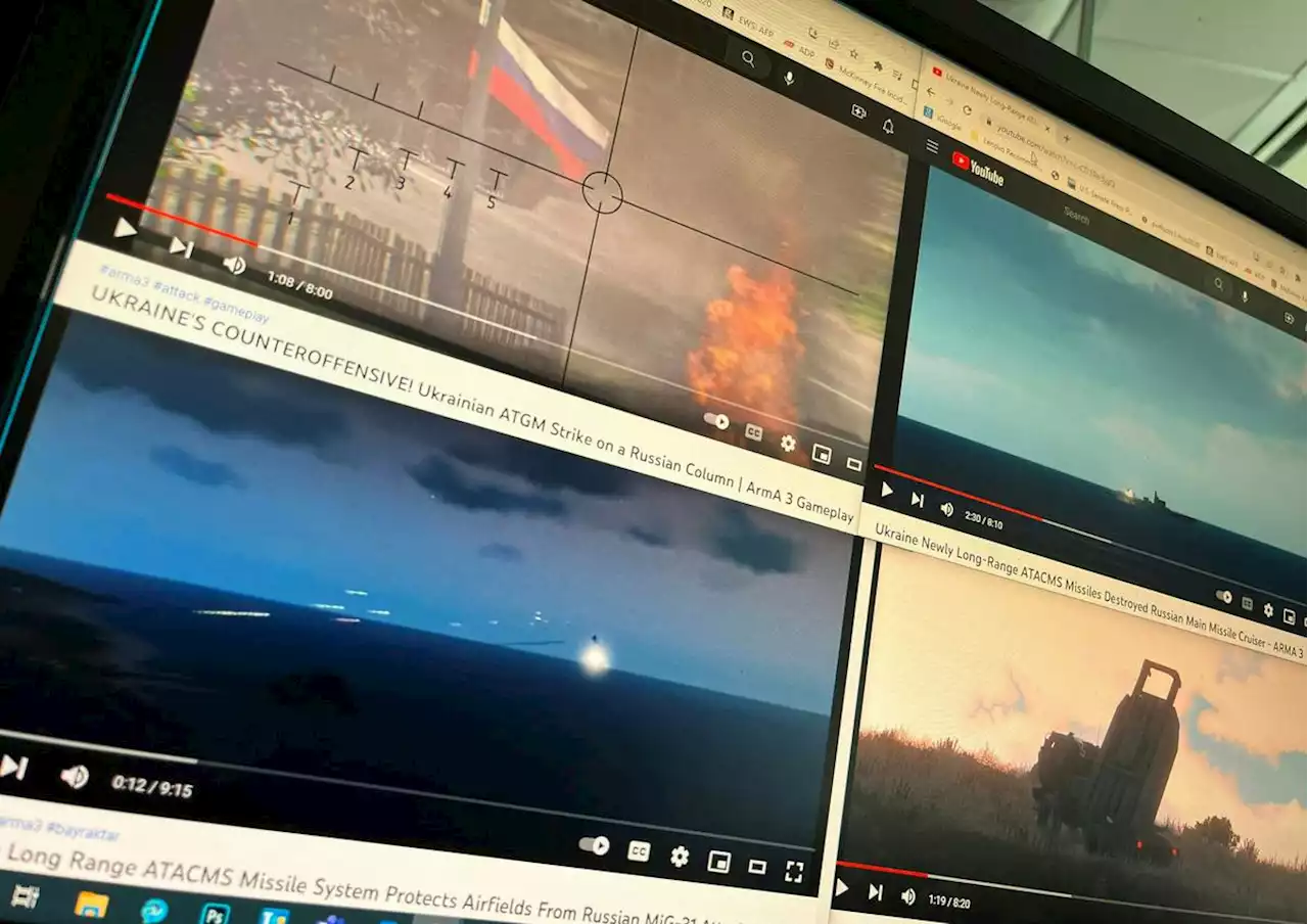 Guerre en Ukraine : ces fausses images tirées de jeu vidéo de guerre qui alimentent le flot de désinformation