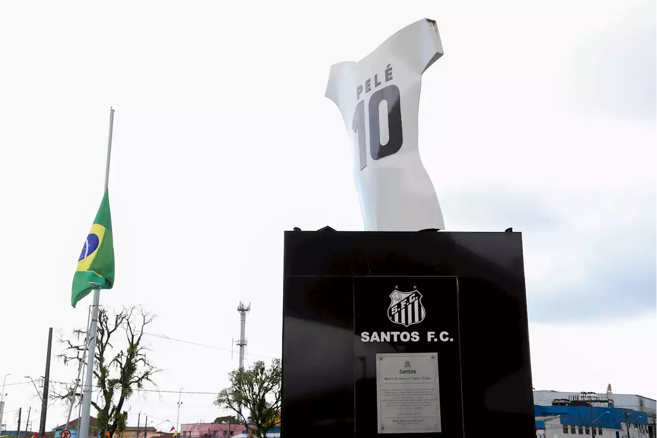 Pele returns to the stadium where he found fame as Brazil bids farewell to its 'eternal king'