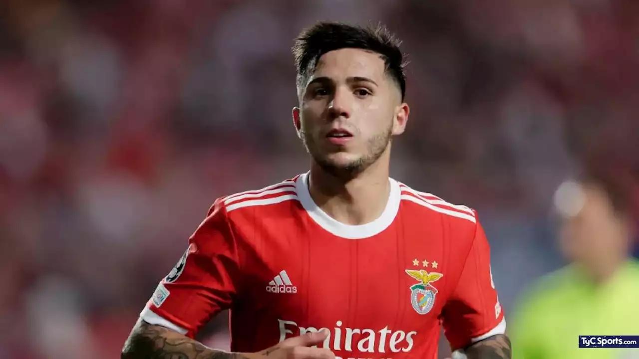 Benfica va a MULTAR a Enzo Fernández: el motivo - TyC Sports