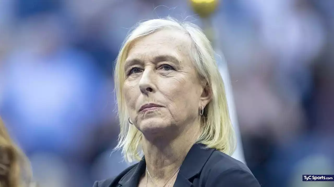 Martina Navratilova anunció que le detectaron un doble cáncer: 'Es serio, pero todavía reversible' - TyC Sports