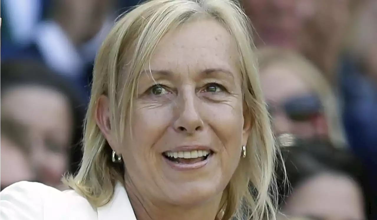 Tennis great Martina Navratilova diagnosed with two forms of cancer