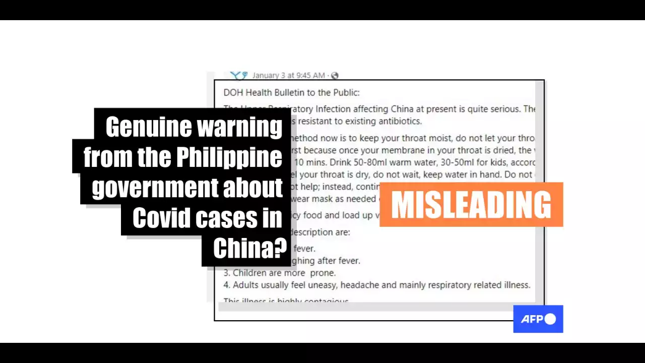 Misleading Covid info recirculates online as cases surge in China