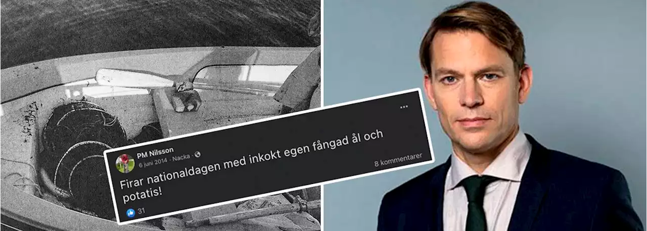 Här skryter statssekreteraren om sitt tjuvfiske