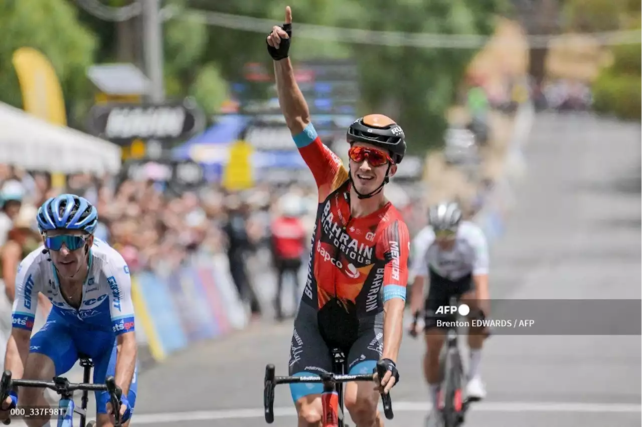 Pello Bilbao ganó la tercera etapa del Tour Down Under y apunta al liderato