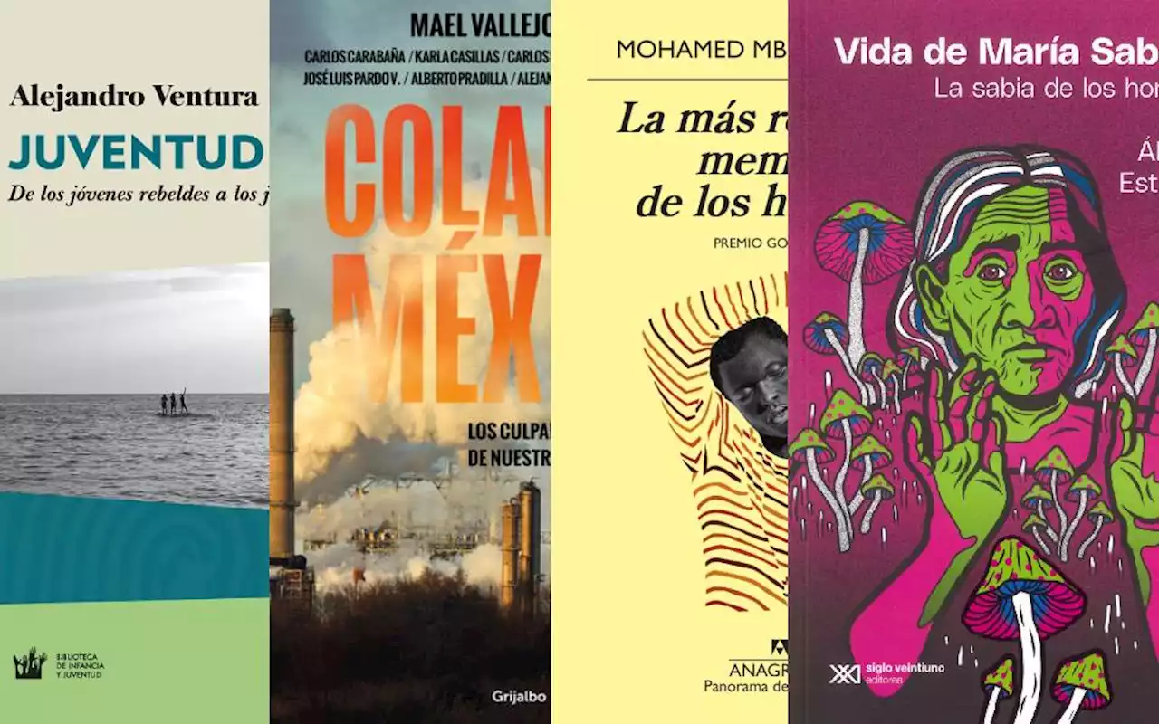 Libros de la semana: María Sabina, Mohamed Mboungar Sarr…