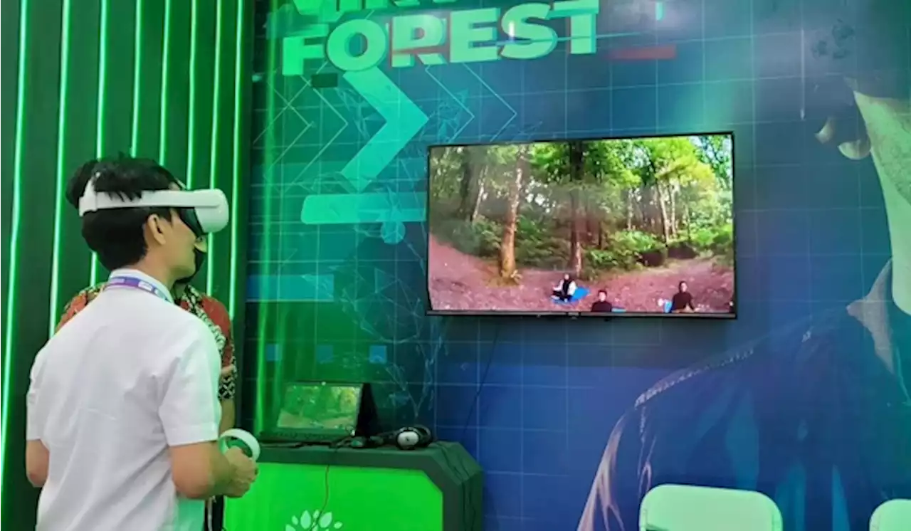 Perhutani Hadirkan Virtual Forest di Indonesia Metaverse Show 2023