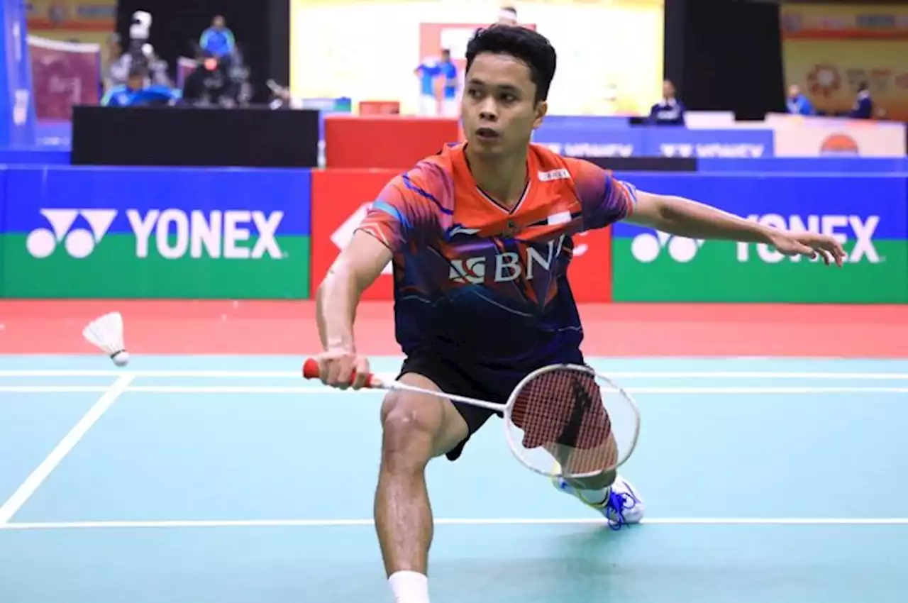 Hasil India Open 2023 - Wakil China Merana, Anthony Ginting ke Semifinal - Bolasport.com