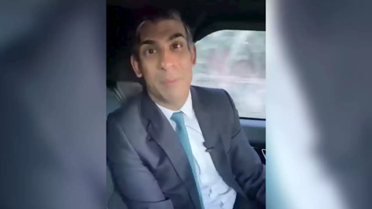 UK Prime Minister Rishi Sunak fined for failing to wear seatbelt | CNN