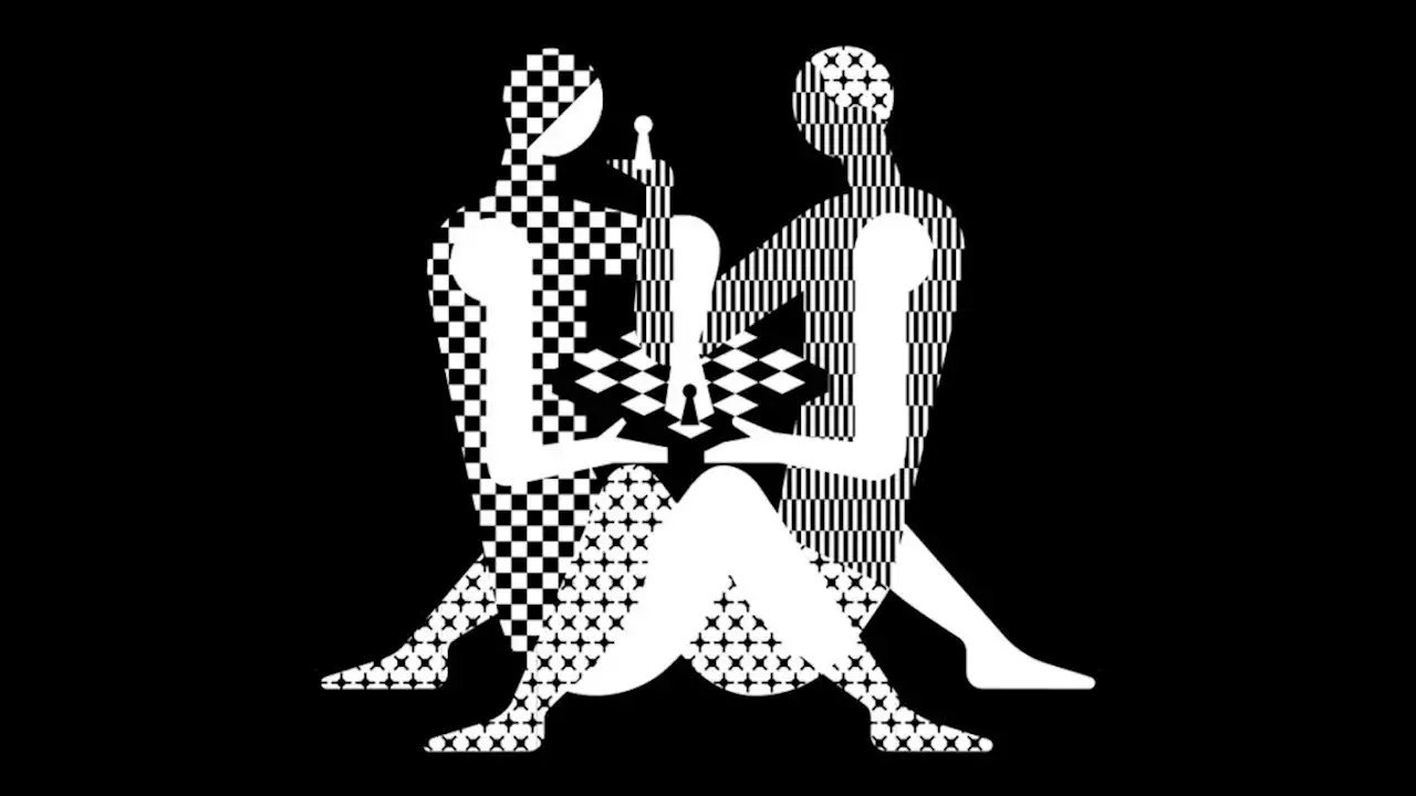 I still can't believe this 'pawnographic' chess logo existed