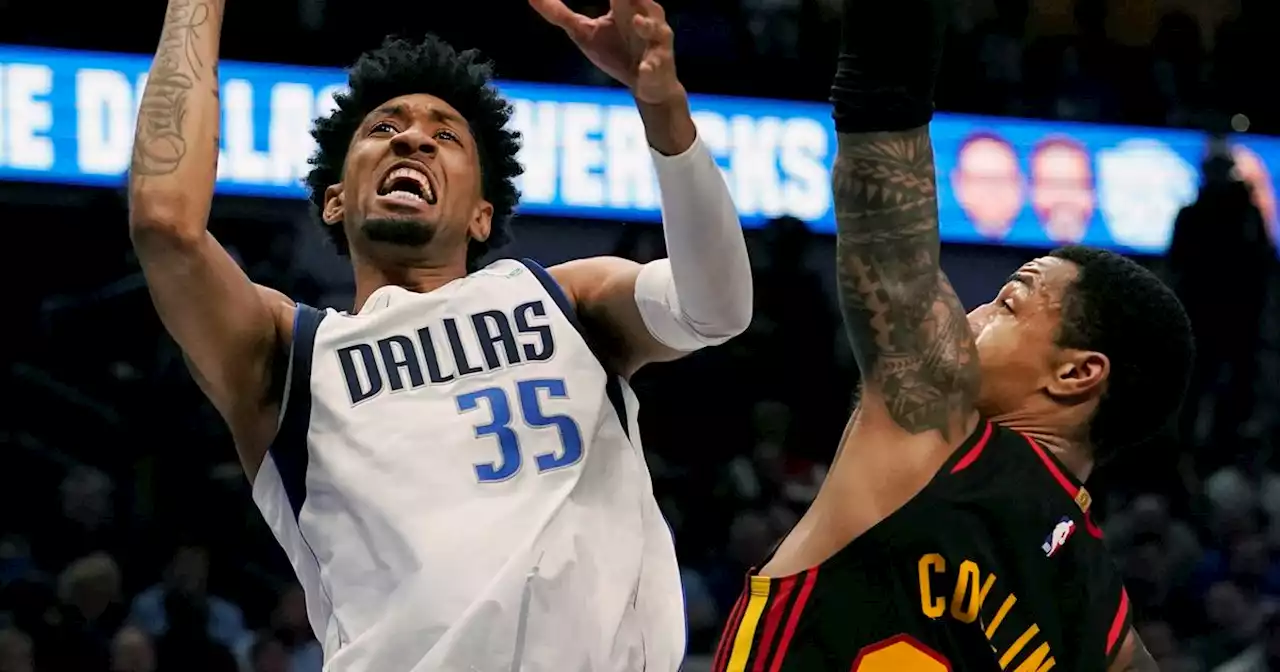 Mavericks’ Christian Wood fractures left thumb; out until at least next week