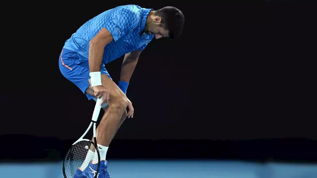 'No es la ideal': Novak Djokovic preocupa por su lesión en medio del Australian Open