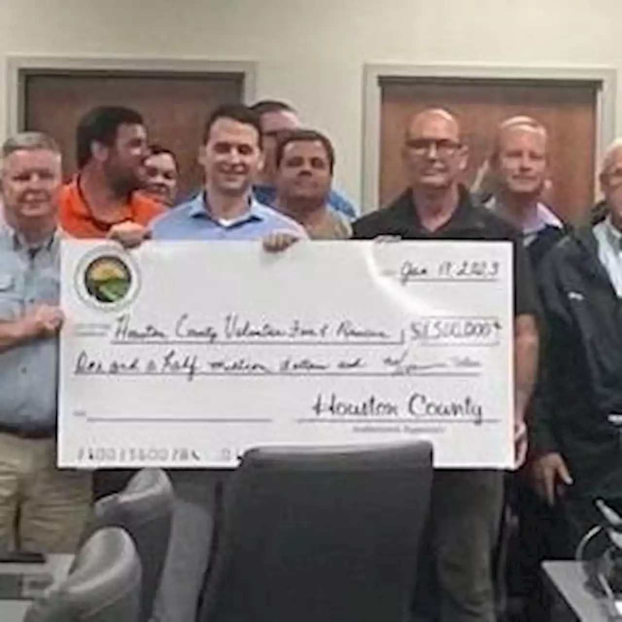 Houston County donates $1.5M to county EMS, volunteer fire departments