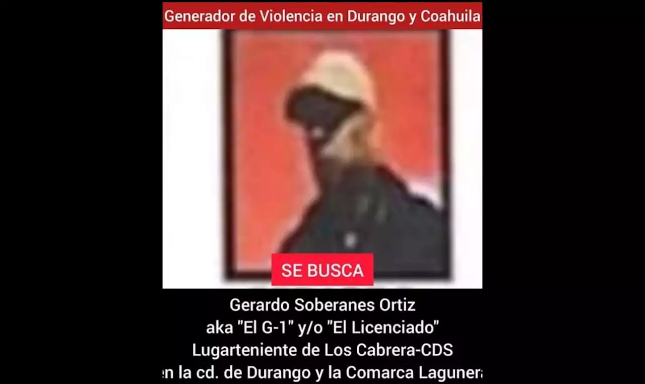 Cae en Durango “El G1”, lugarteniente de “El Mayo” Zambada y compadre de senador de Morena